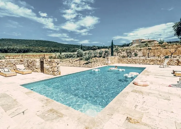 Dans Un Domaine - La Cave Du Vigneron - Uzès - 10 Personnes Baron (Gard)